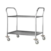 Тележка для сервировки ТДСп 900x600x860 «Profi Inox» (2 уровня)