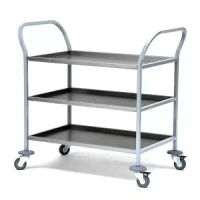 Тележка для сервировки ТДСп 900x600x860 «Profi Inox» (3 уровня)